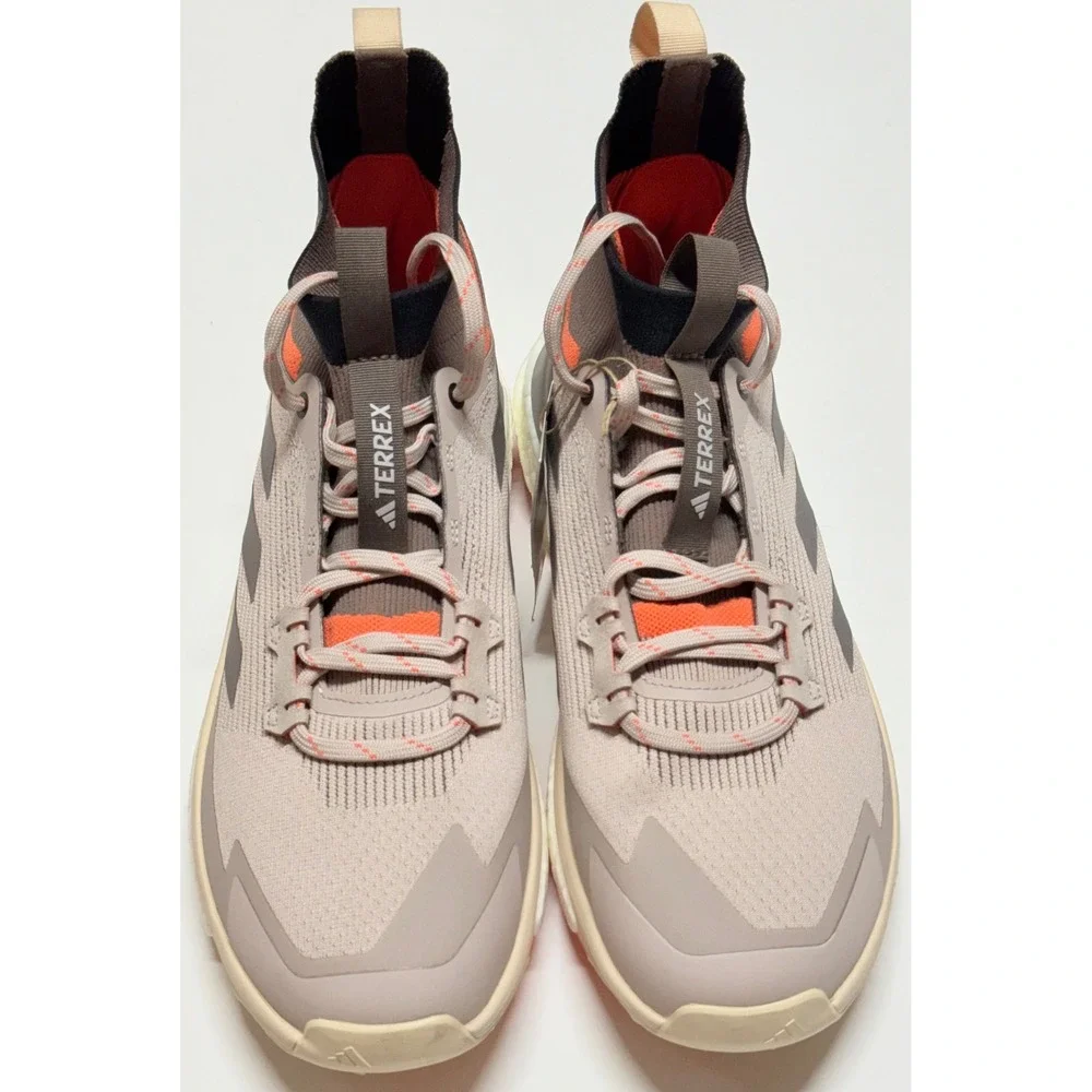 Adidas Terrex Free Hiker 2 Mens Hiking Shoes Brown Orange HQ8397 Size 10 NEW